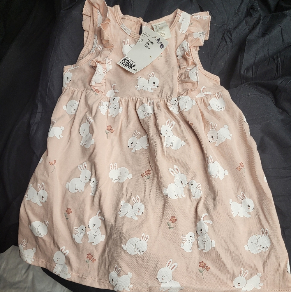 Adorable Pink Bunny Dress